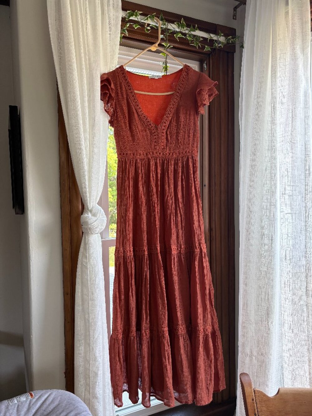 Baltic Born orange maxi dress